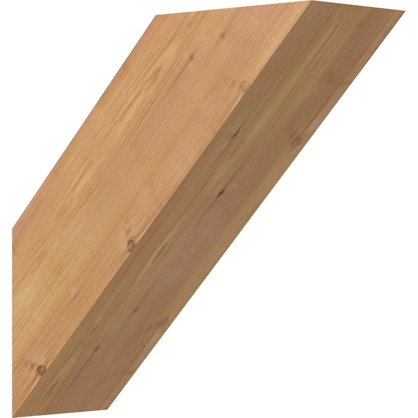 Ekena Millwork 5 1/2"W x 16"D x 16"H Traditional Smooth Knee Brace, Western Red Cedar BRC06X16X16TRA00SWR - main
